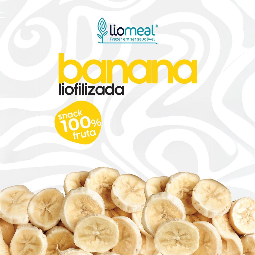 Banana Liofilizada – 100g
