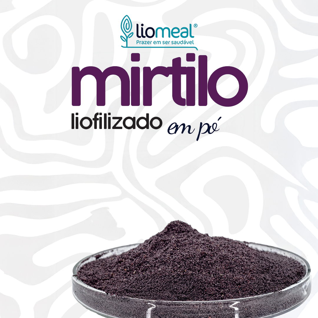 Mirtilo Liofilizado em Pó 100g