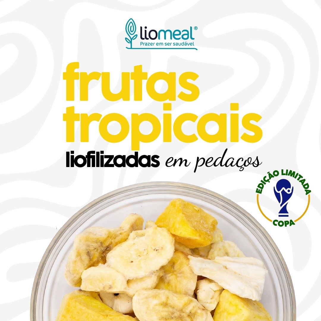 Frutas Tropicais Liofilizadas 100g